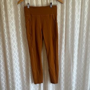 #836 Lululemon Athletica Rust Leggings